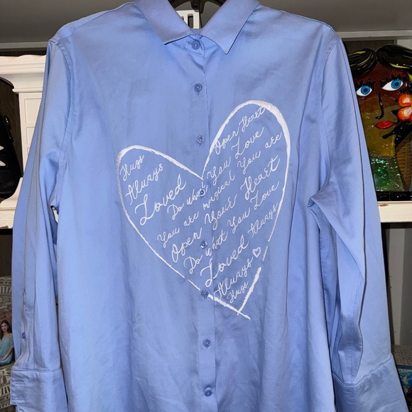 chicos size 2 2.5 lot of 10 tops blouses ladies size large 10 12 - Picture 11 of 11